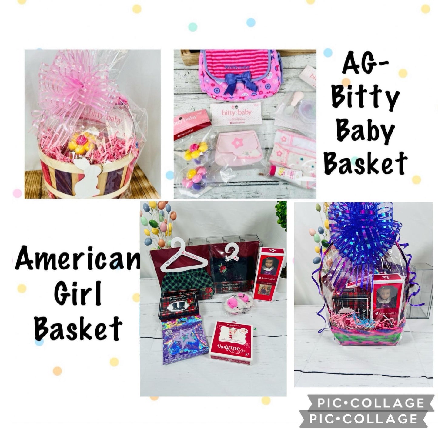 Small Personalized Themed Easter Basket