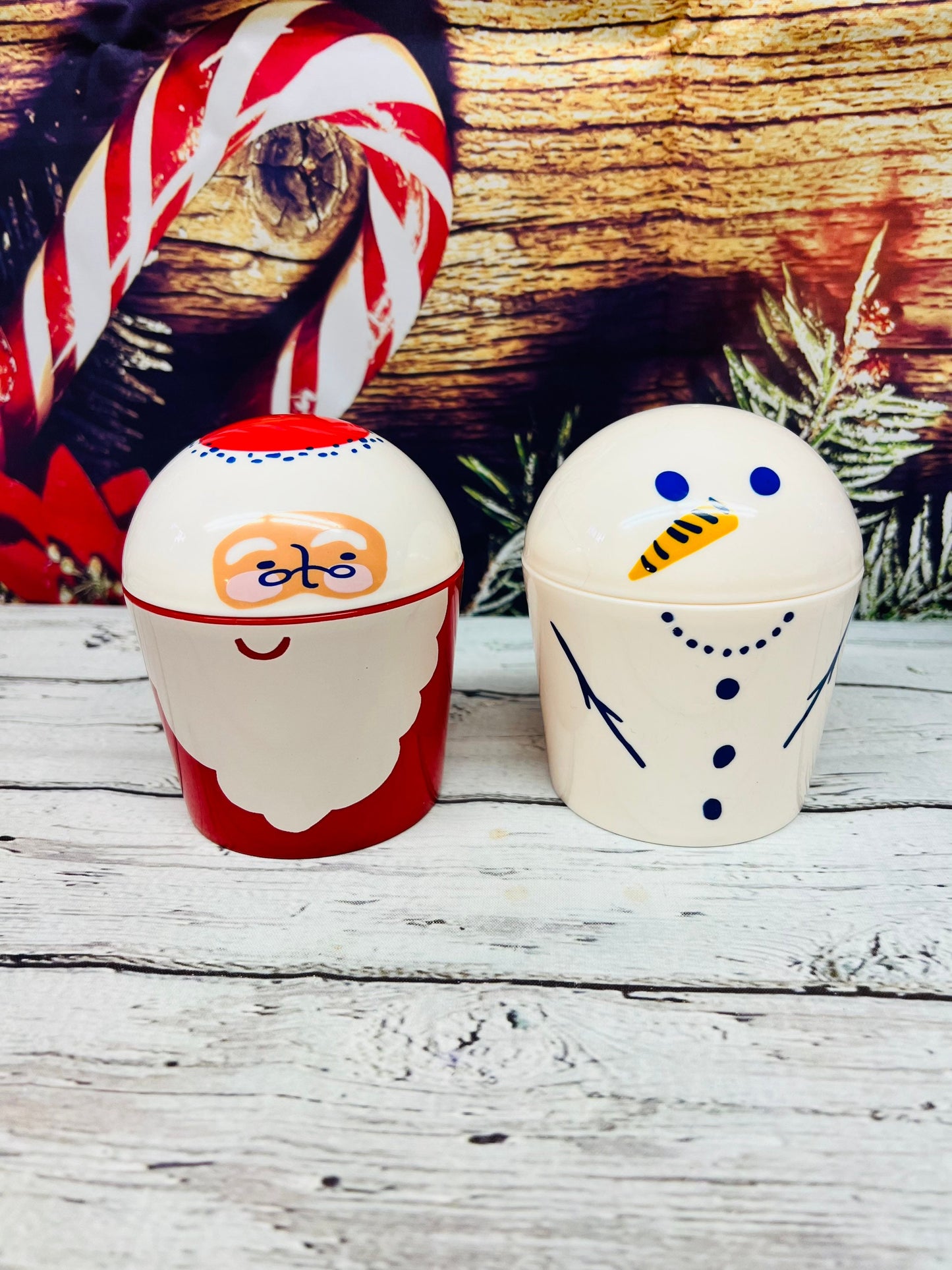 Christmas gift cup with treats for kids