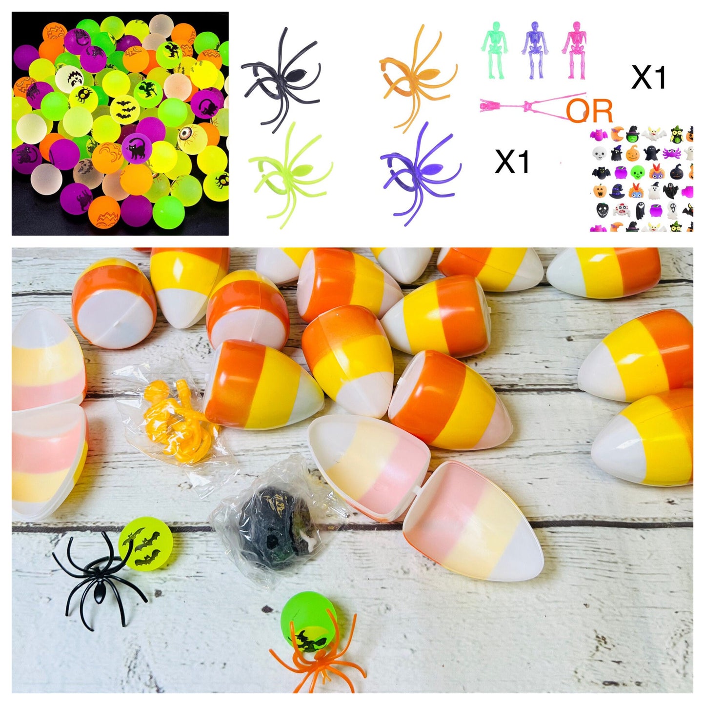 Ready to ship*Handout Trick or Treat Halloween favors- non candy Halloween- party favor- Halloween grab bag-Kids Halloween toy- boo bag