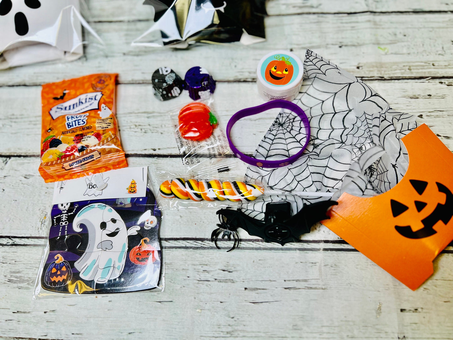 Ready to ship*Monster Container  Halloween Handout Trick or Treat Kids Halloween gift Kids Halloween Favor- Halloween gift boo bag filler