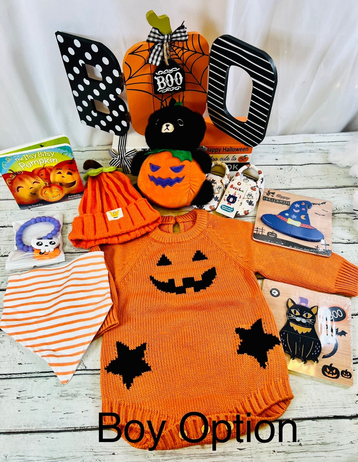 Ready to ship*Prefilled Halloween gift basket trick or treat Baby's First Halloween Halloween toys halloween gift halloween basket boo bag