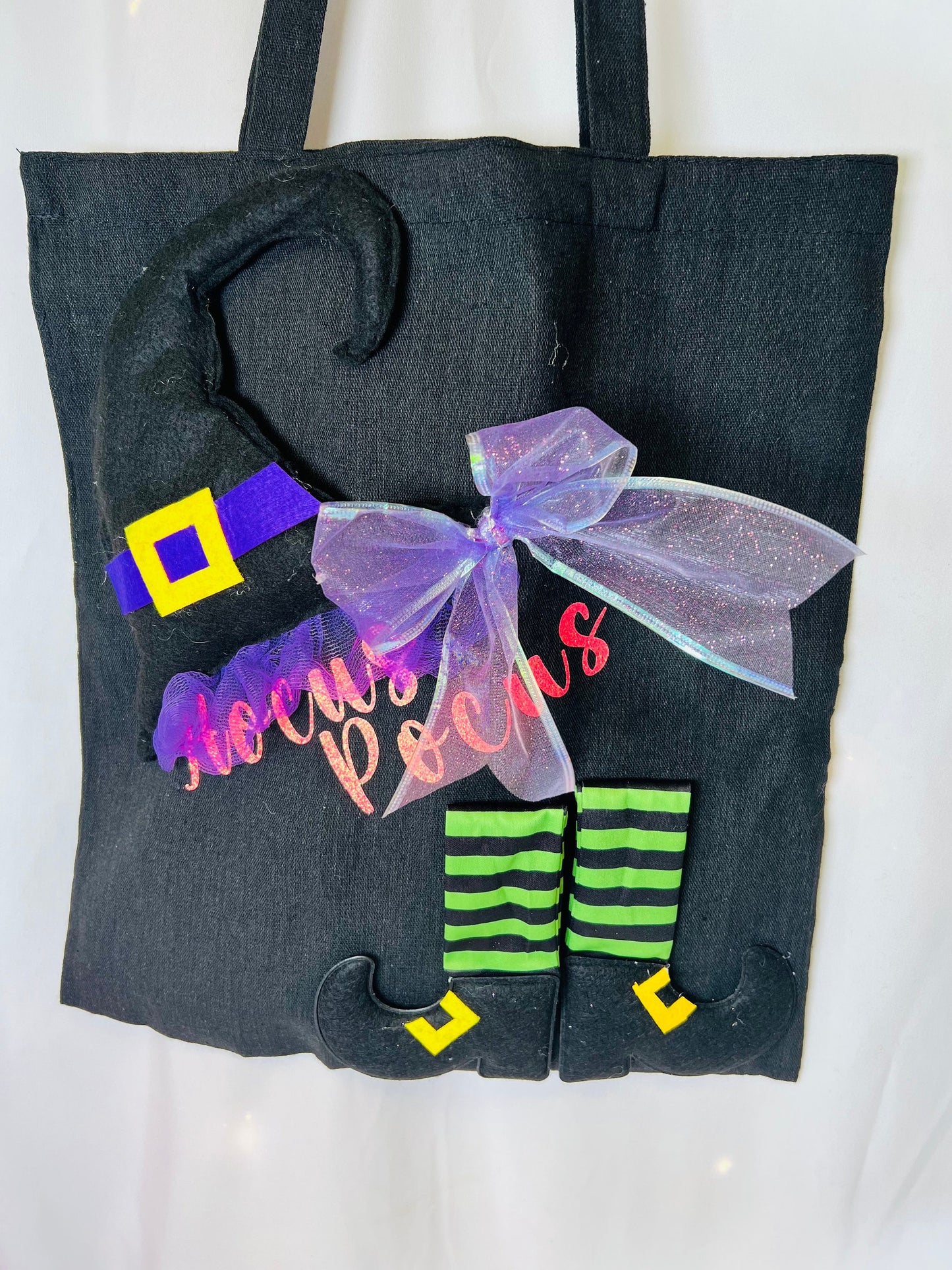 Ready to ship*Personalized trick or treat Halloween bag kids Halloween bag Halloween sack trick or treat bag boo bag Classroom Halloween