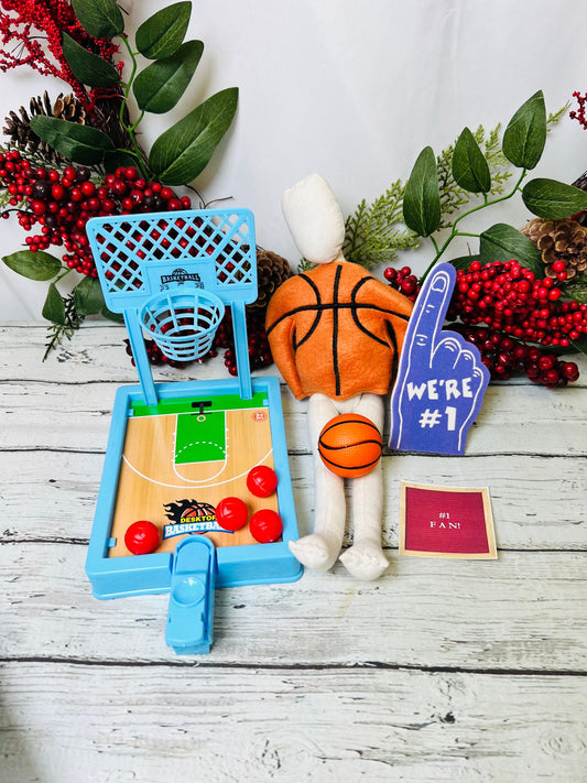 2024 Basketball Elf Doll Christmas Doll Daily Mischievous Kit Elf prop Elf Outfit Elf Clothes Elf kit