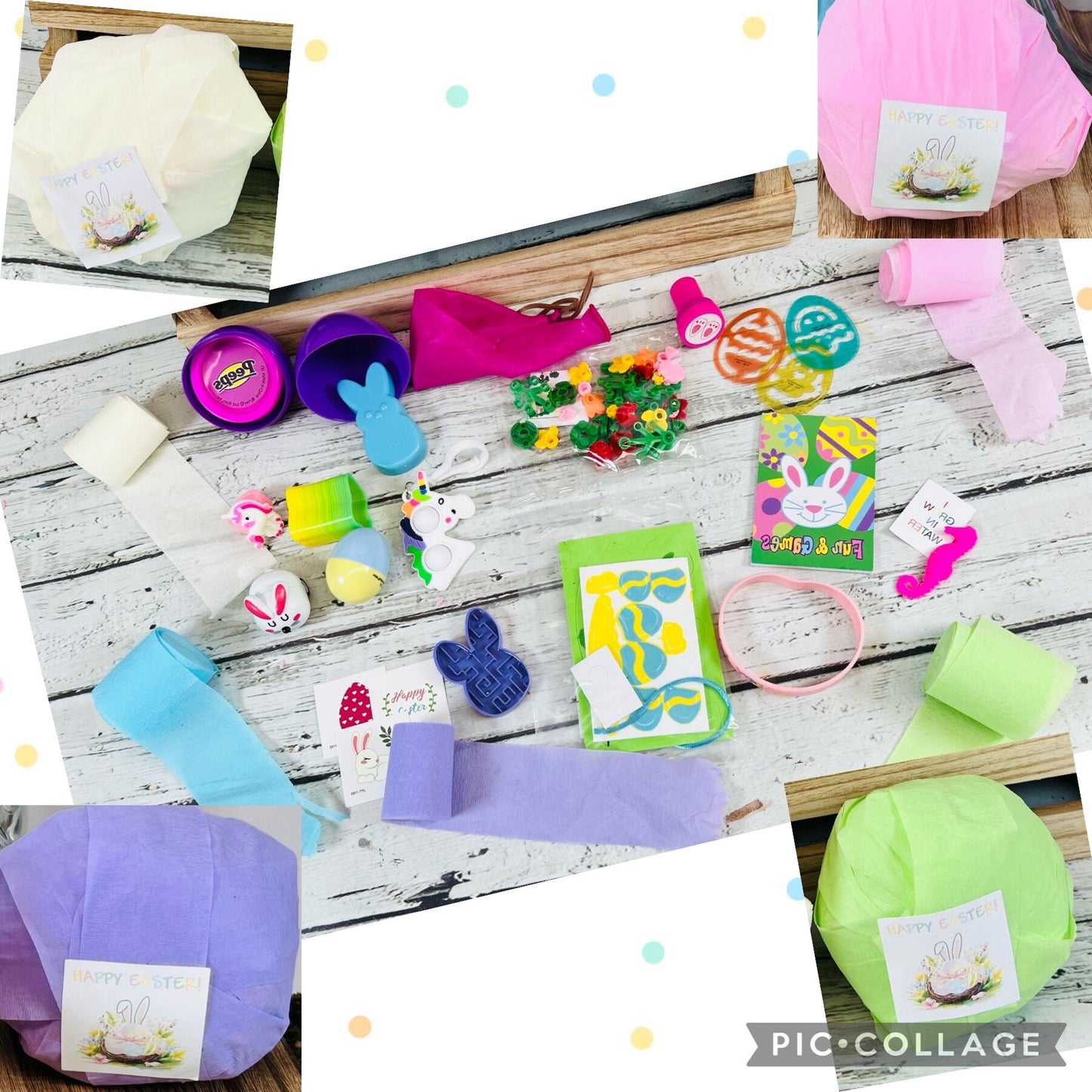 16 piece Easter Surprise ball for kids, small gift for gift basket, easter toys for kids, basket filler