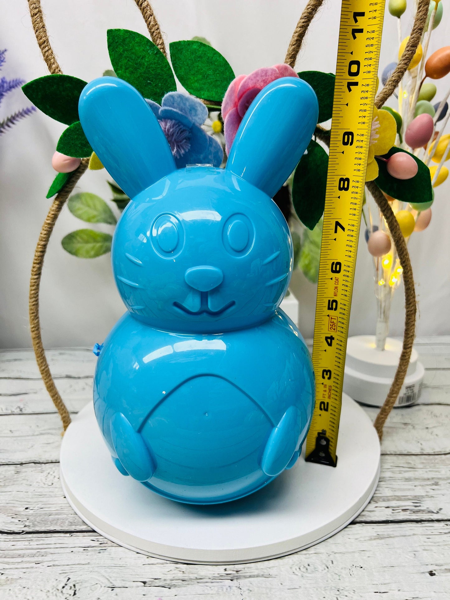 11 piece personalized 10” Easter bunny container Easter basket filler Easter toys for kids Easter bunny grandparent gift Easter activity