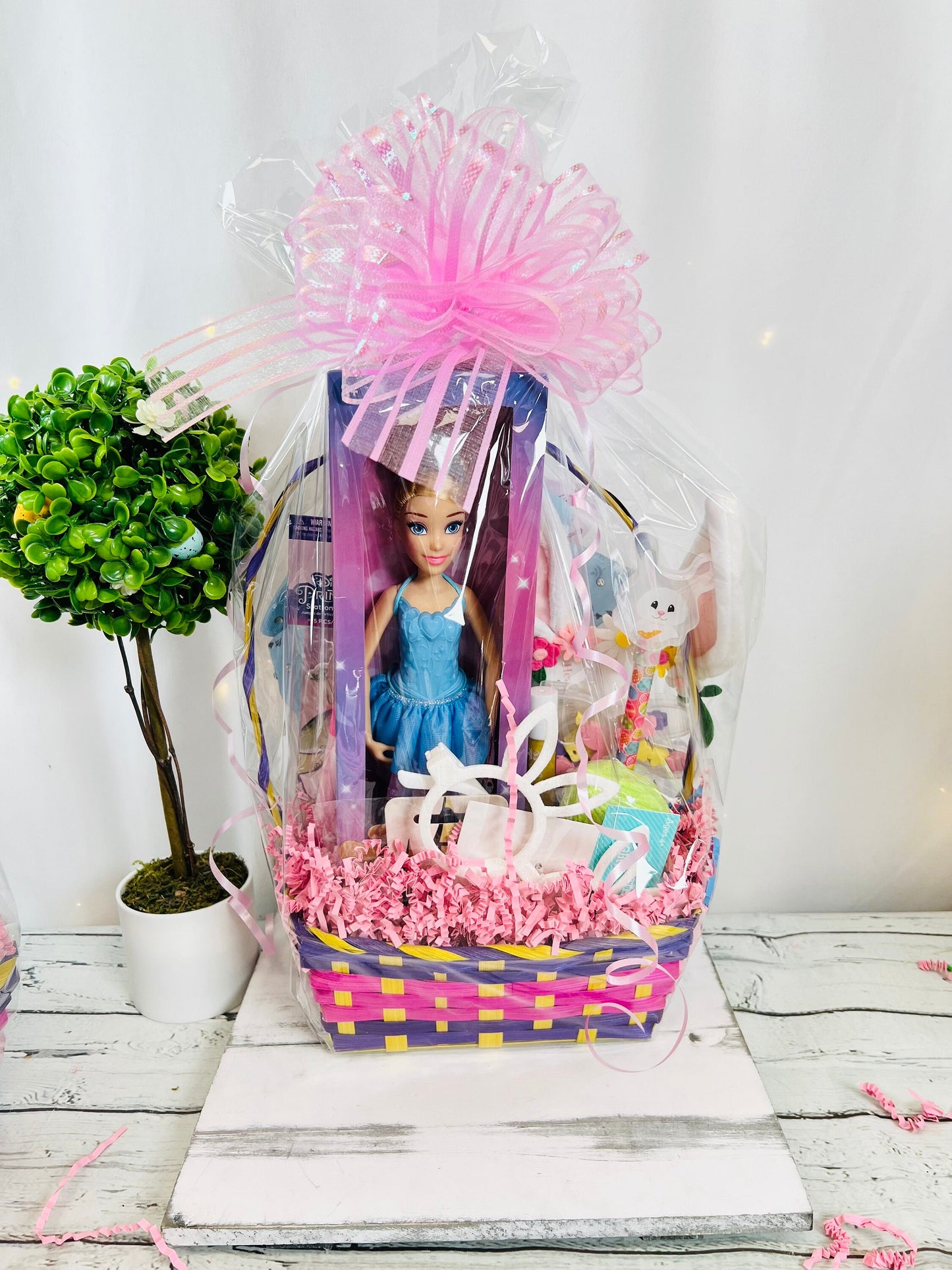 12 Piece Personalized Disney Princess Easter basket prefilled Easter basket for girls Easter Basket Girls Princess Gift