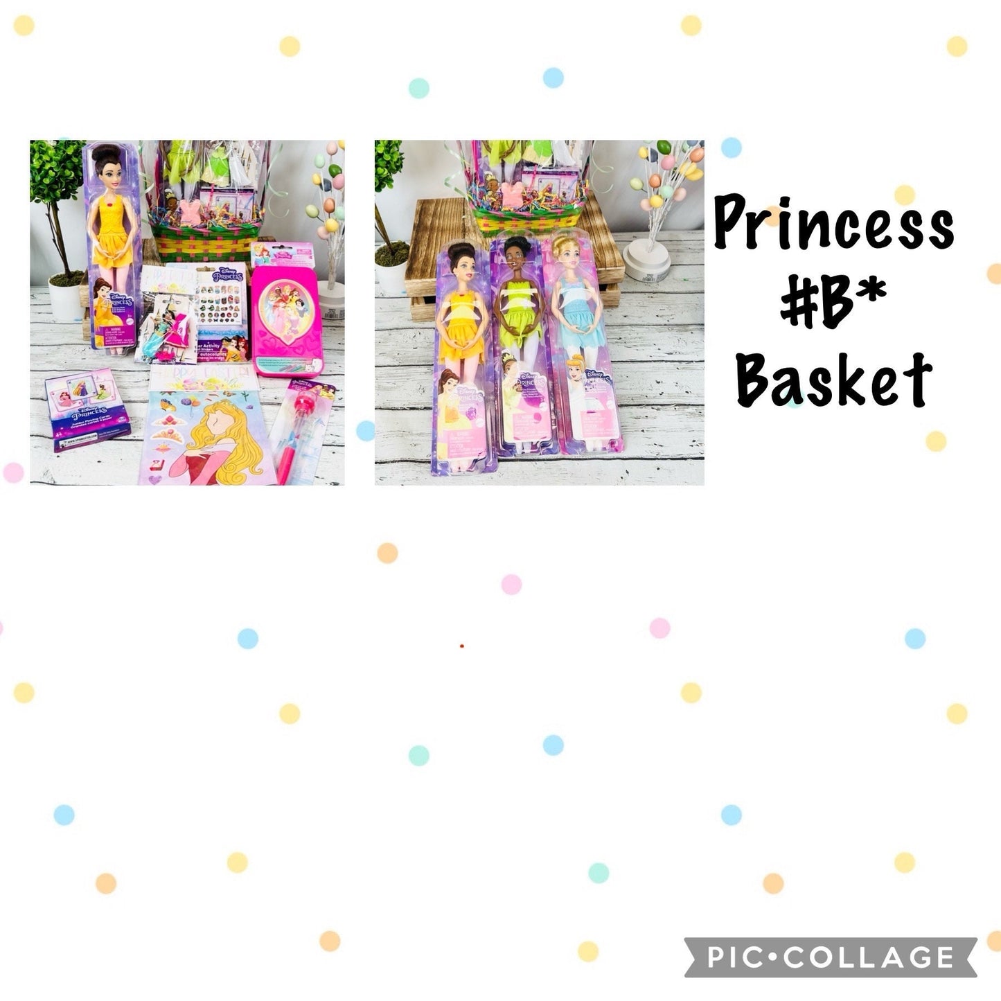 Pre filled themed Easter baskets | small gift basket | kids Easter basket | superhero | princess | blue dog | miner craft | harry | birthday