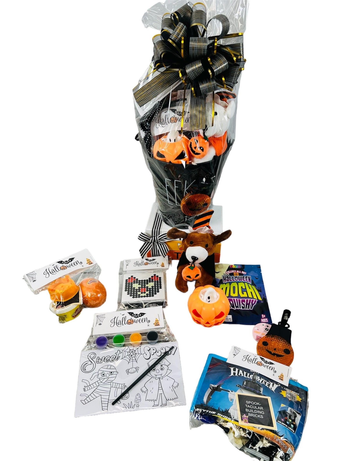 Kids Halloween Basket | Halloween Trick or Treat | Boo Bag | Halloween handout | Non Candy Halloween | Halloween Activity for Kids