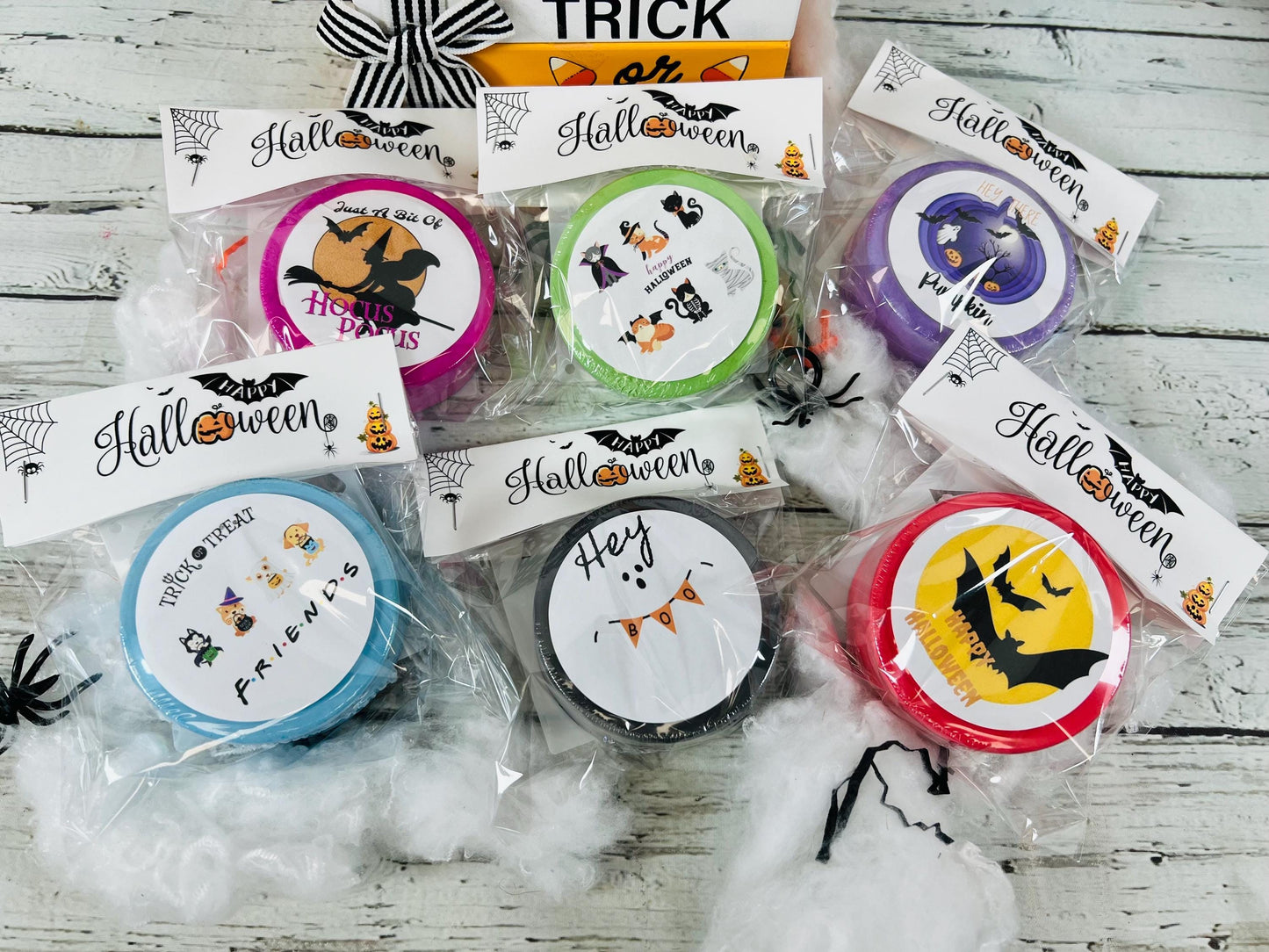 Halloween Sidewalk Chalk kids favors Trick or Treat non candy handout creative play  Halloween Toys and Activity Halloween Handouts boo bag