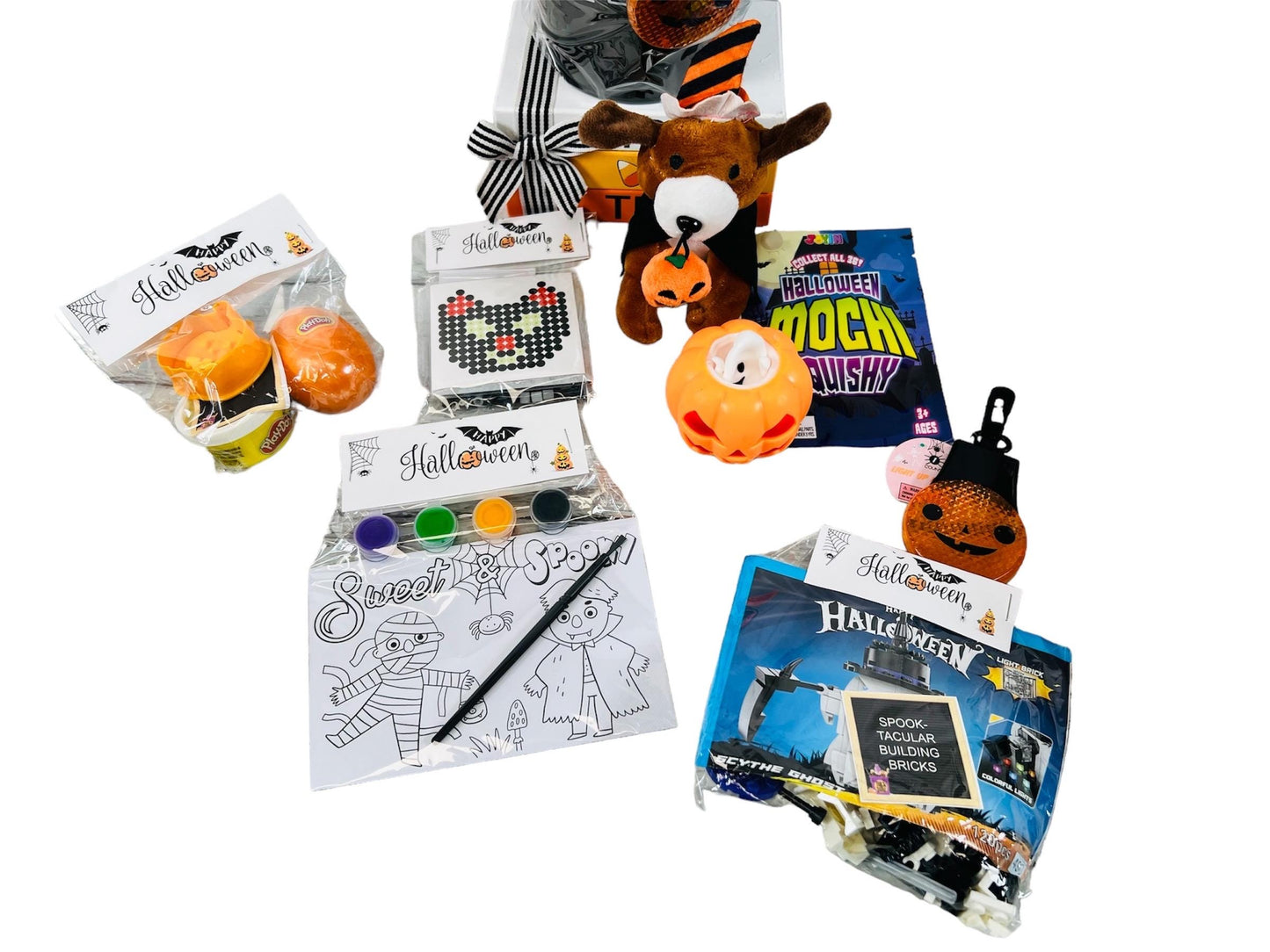 Kids Halloween Basket | Halloween Trick or Treat | Boo Bag | Halloween handout | Non Candy Halloween | Halloween Activity for Kids