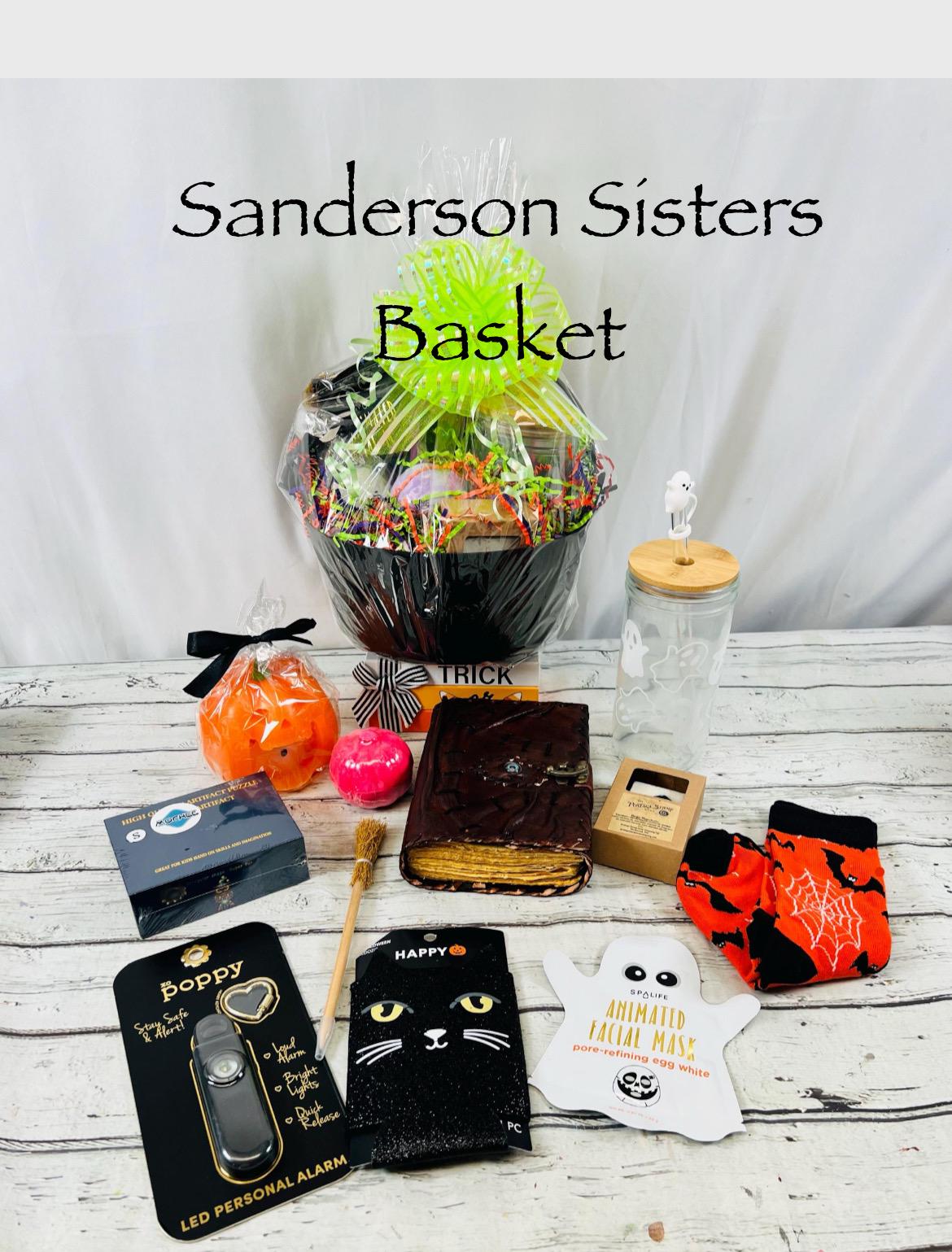 Women's Adult Halloween Basket- Halloween basket halloween bucket adult halloween gift - halloween gift for women gift basket for adults