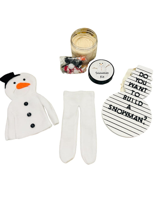 elf snowman kit elf prop kit elf accessory elf outfit elf activity want to build a snowman kit nightly elf props elf clothes snowman elf