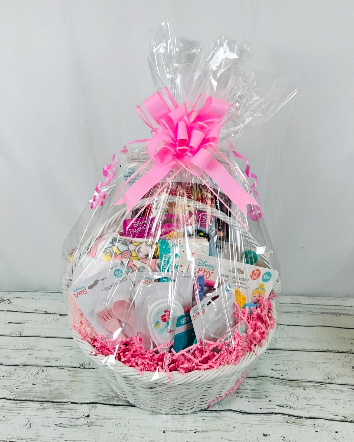 Disney princess gift basket for toddlers baby princess gift Easter gift basket for little kids gift basket princess gift Easter basket