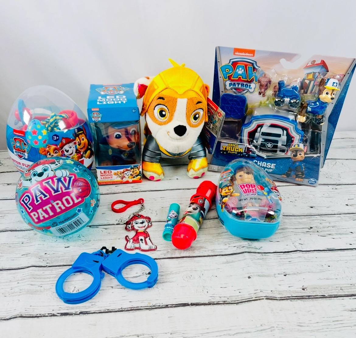 10 piece paw patrol gift basket Easter basket for kids paw patrol themed basket birthday gift for kids