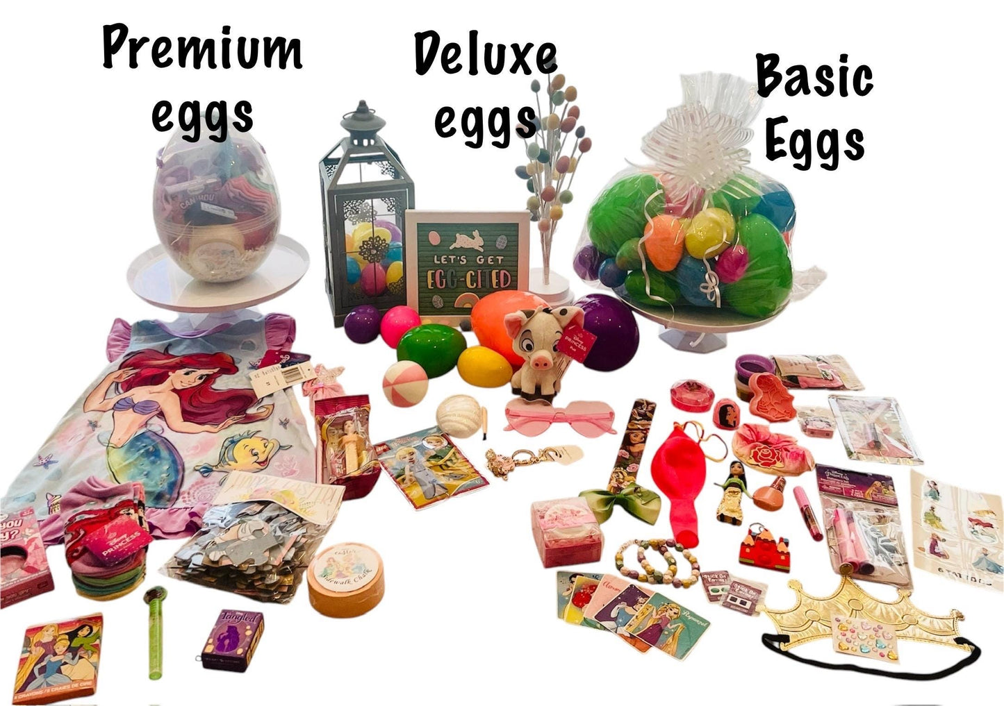 Prefilled Easter eggs Disney Princess themed bundled prefilled Easter eggs