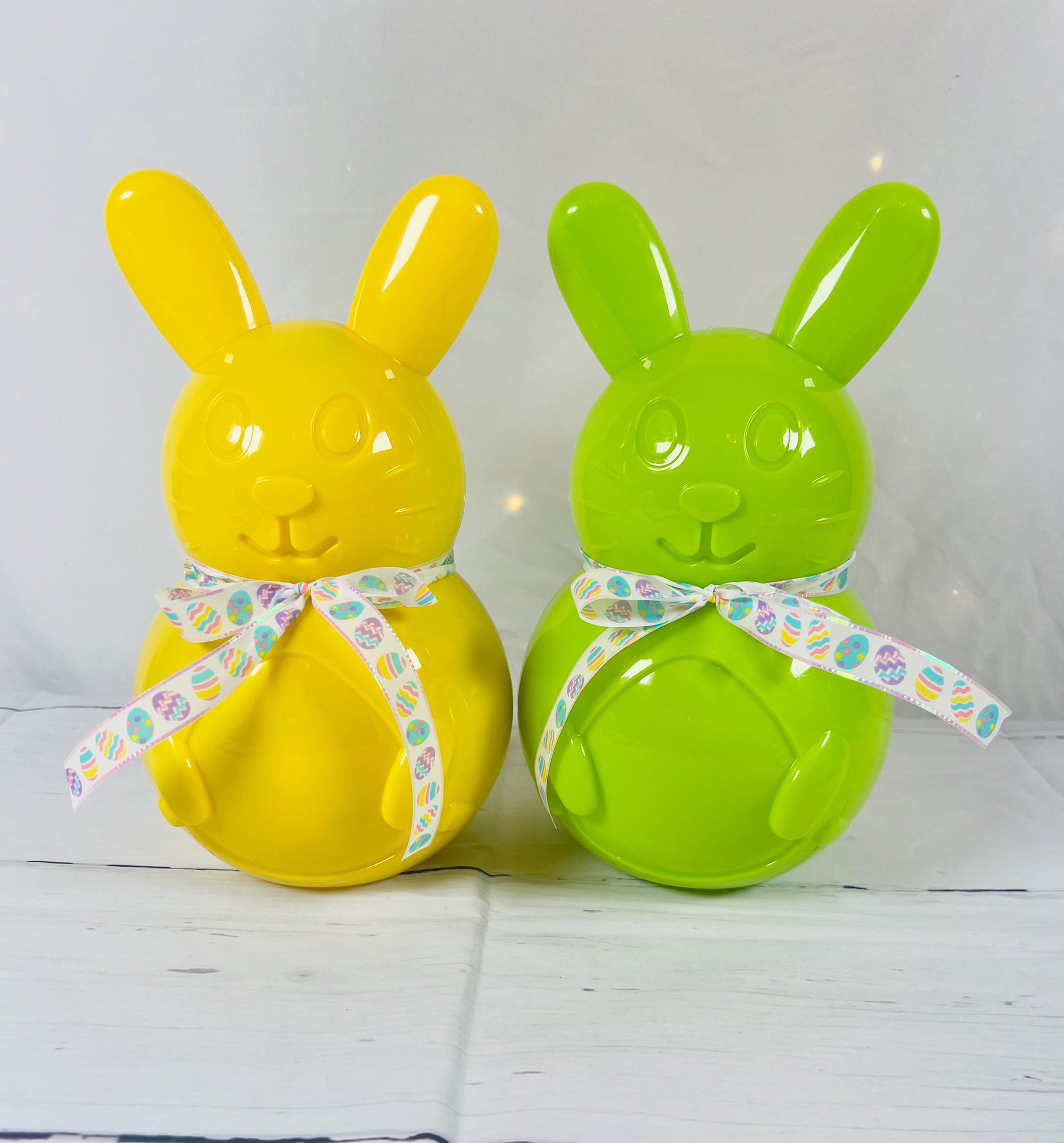 8" prefilled Easter bunny container Easter Activities Easter Basket Filler Easter Bunny Gift Prefilled Easter Goodies Small Easter Container