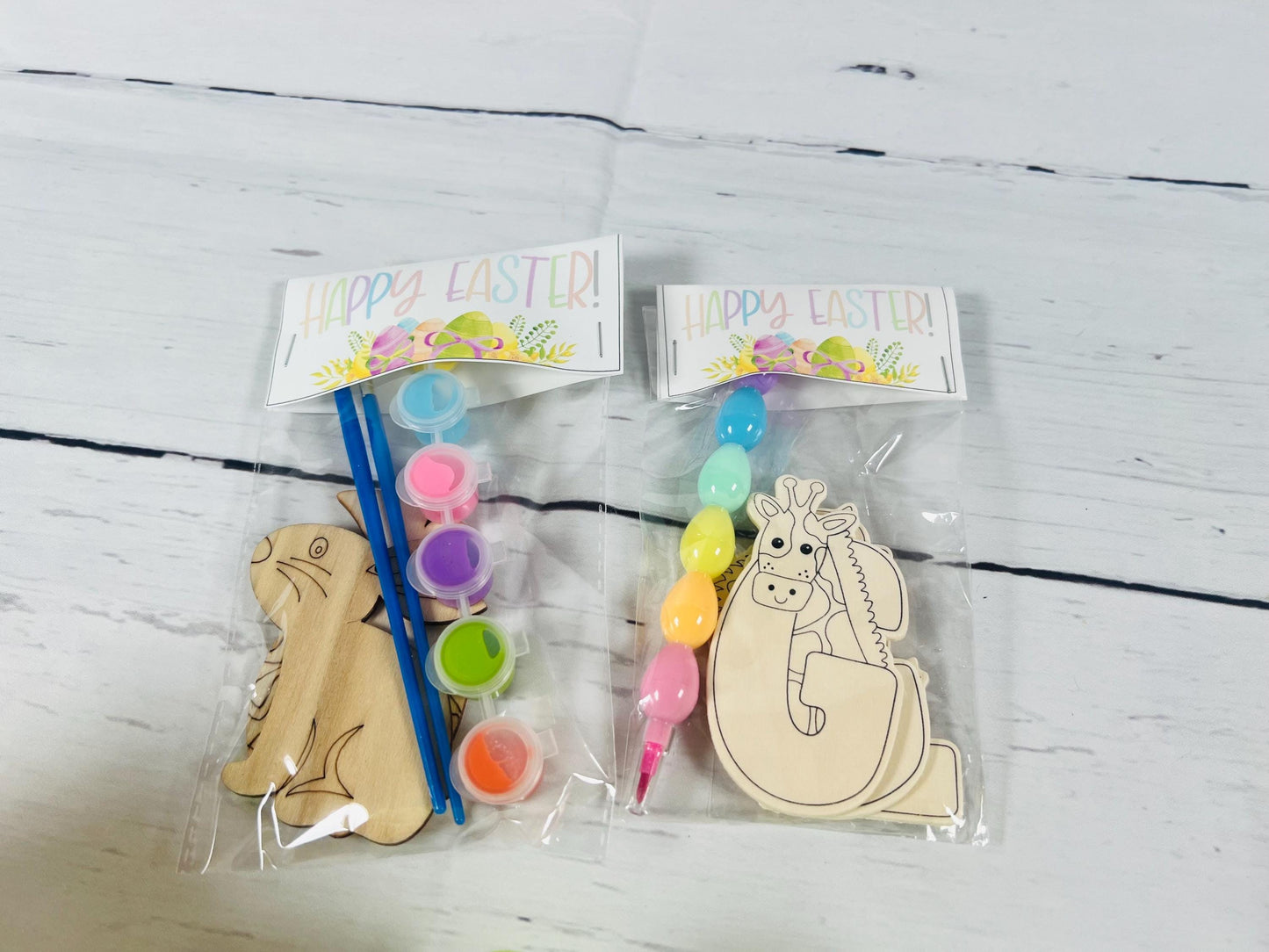 8" prefilled Easter bunny container Easter Activities Easter Basket Filler Easter Bunny Gift Prefilled Easter Goodies Small Easter Container