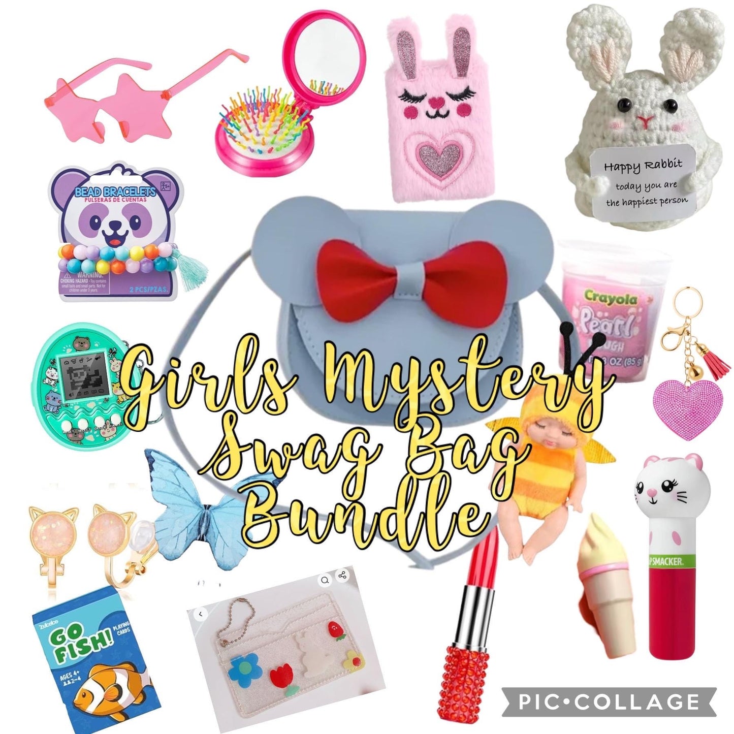 Themed gift Box for girls | kids toys | adorable gift for girls | girls birthday gift | prefilled gift box | girls gift basket | girls purse